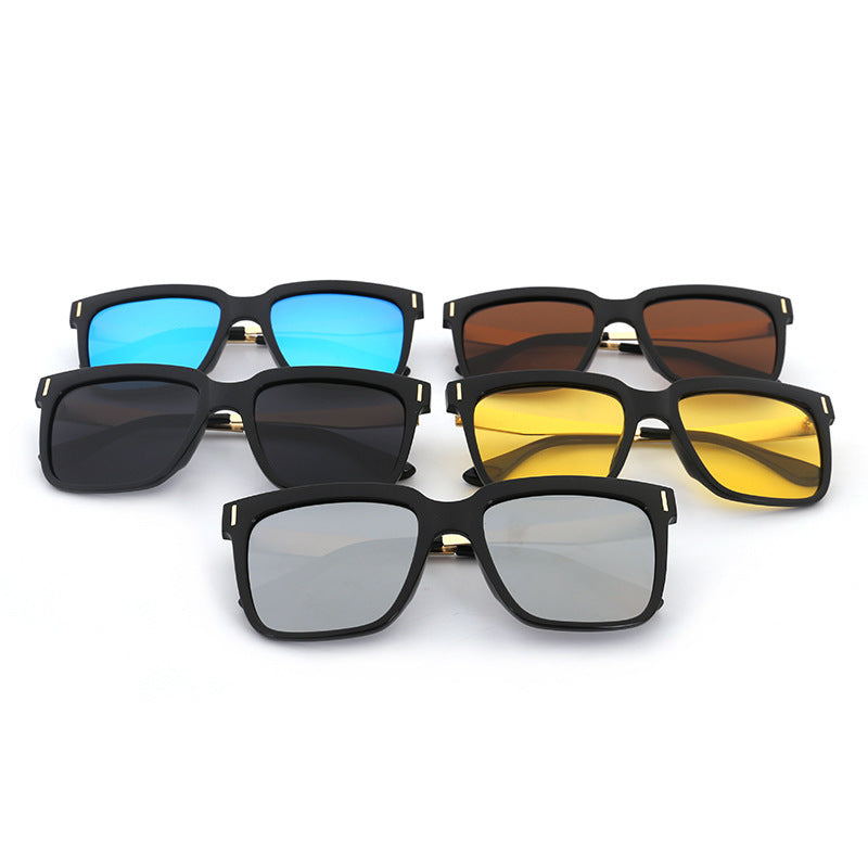 Wholesale New Fashion Square Frame PC Sunglasses